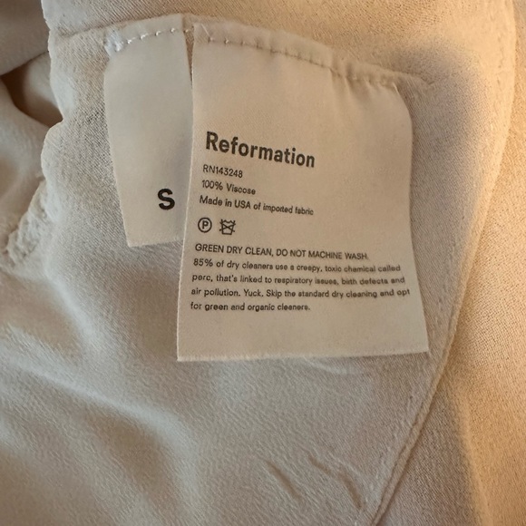 Reformation Valencia Top, size small - Picture 10 of 10